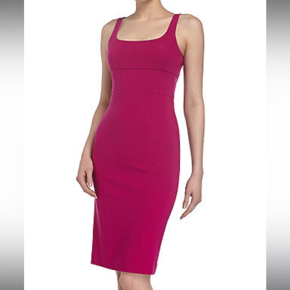 Diane Von Furstenberg Bridget Dress in Fuchsia